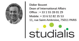 Didier Bouver - Dean International Affairs