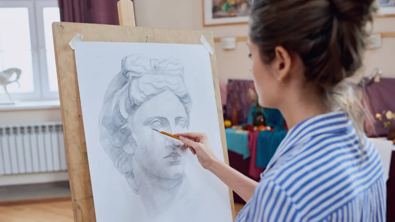 Art students France GGE Art students France GGE